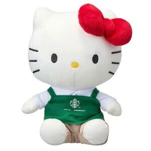 NIB Hello Kitty Starbucks Plush 2025